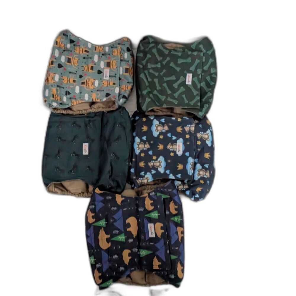 Grecle Male Dog Belly Bands Reusable Diapers 5 Size L NWOT